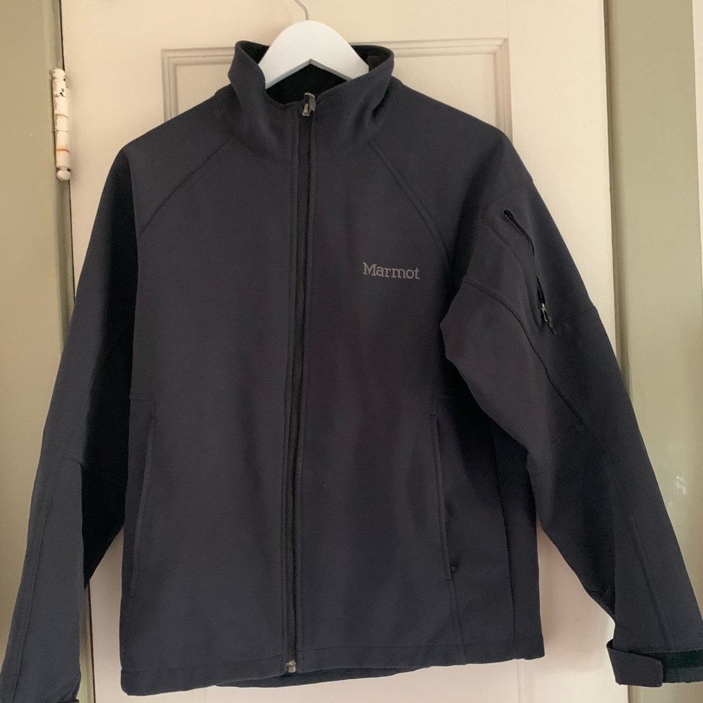 Black Marmot lightweight jacket